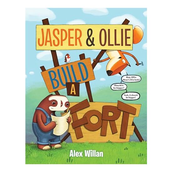 Jasper and Ollie Build a Fort