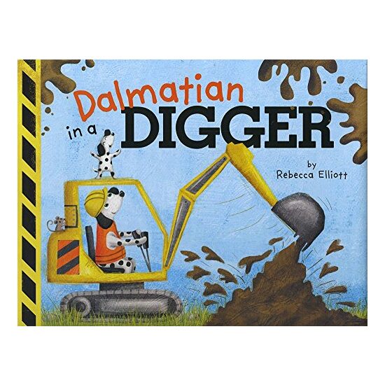 Dalmatian in a Digger - Imagine 1