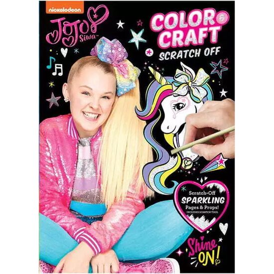 JoJo Siwa Color N Craft Scratch Off