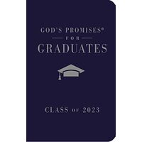 God's Promises for Graduates : Class of 2023 - Navy NKJV