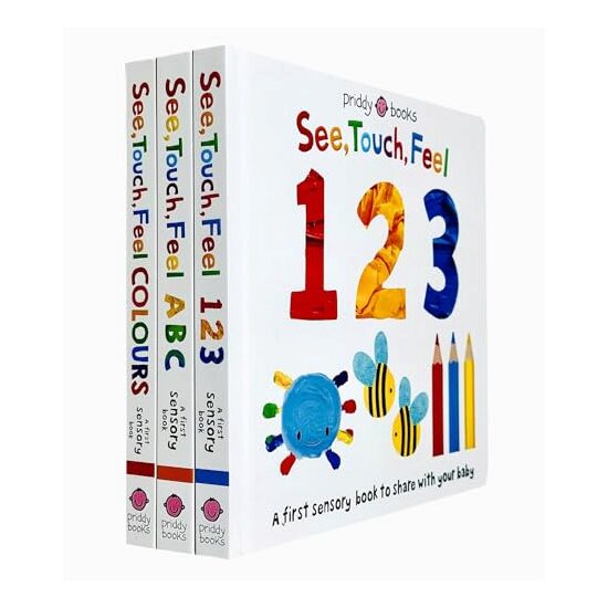 See, Touch, Feel a First Sensory Book Collection, Roger Priddy