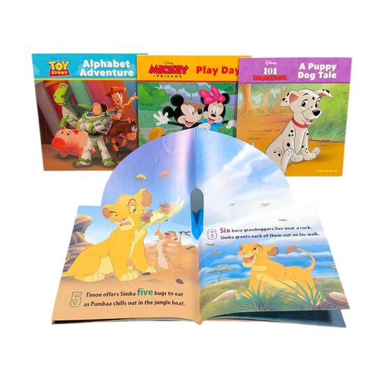 Disney 4 Pop-Up Book Set