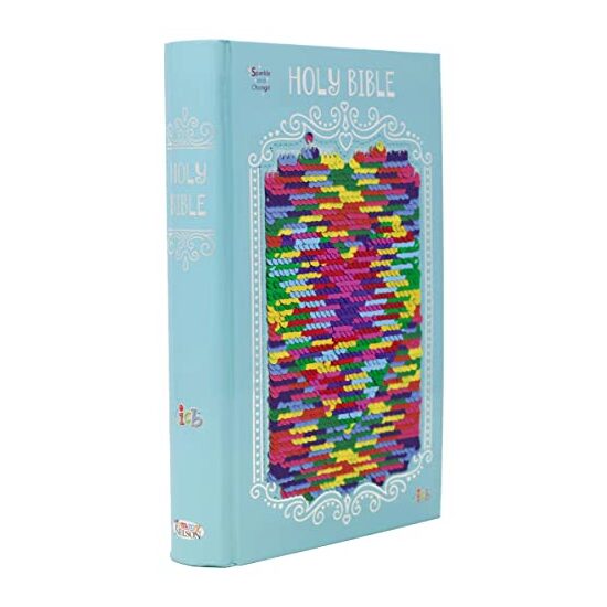 ICB, Sequin Sparkle and Change Bible, Hardcover - Imagine 1