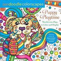Zendoodle Colorscapes : Puppy Playtime