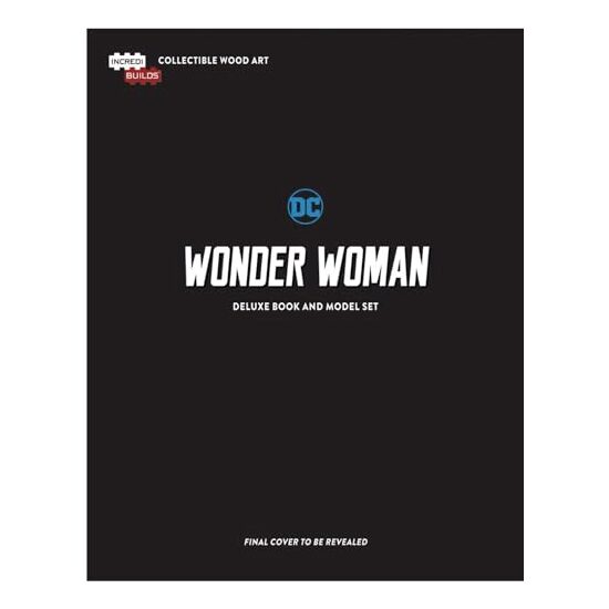 IncrediBuilds DC Comics Wonder Woman Deluxe Book and Model Set - Imagine 1