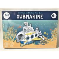 Create And Colour Your Own: Submarine