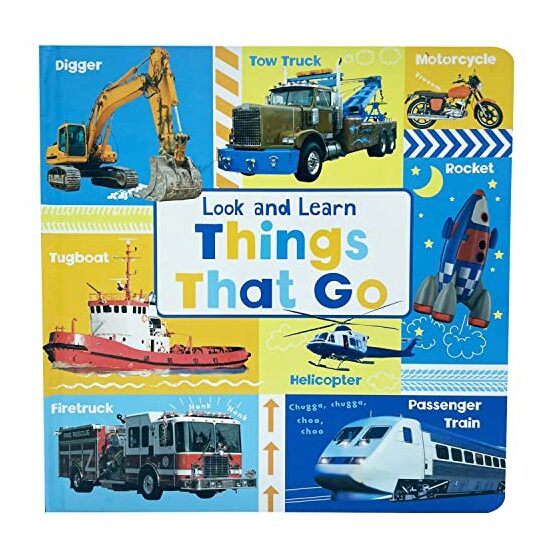 Lift-The-Flap Learn about Trucks and Other Things That Go, Page Publications
