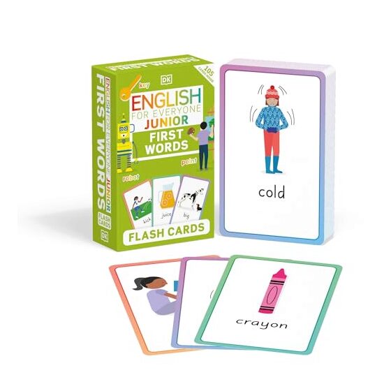 Junior First Words Flash Cards