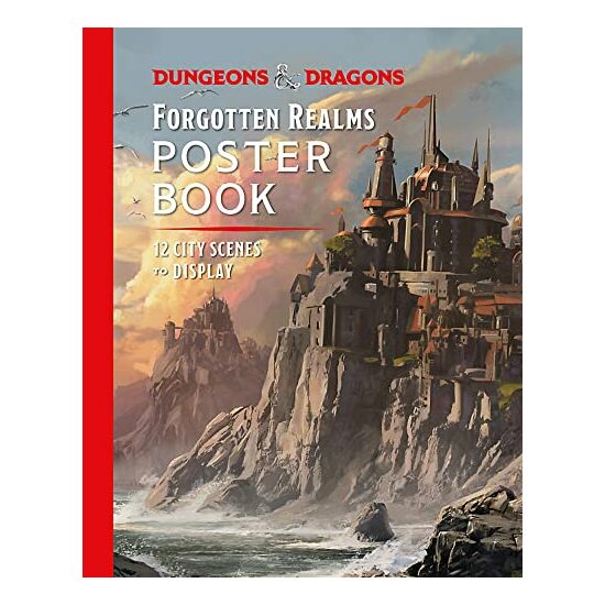 Dungeons and Dragons Forgotten Realms Poster Book, Dungeons & Dragons