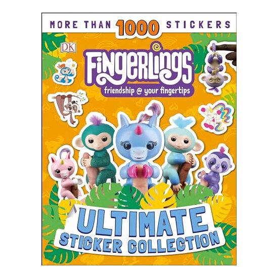 Fingerlings Ultimate Sticker Collection - Imagine 1
