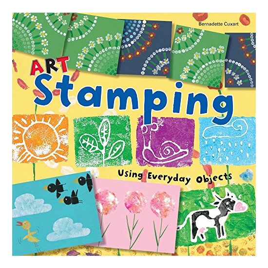 Art stamping using everyday objects, Bernadette Cuxart