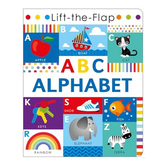 Lift-The-Flap a B C ALPHABET, Page Publications