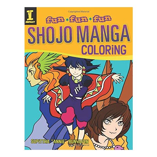 Shojo Manga Coloring - Imagine 1