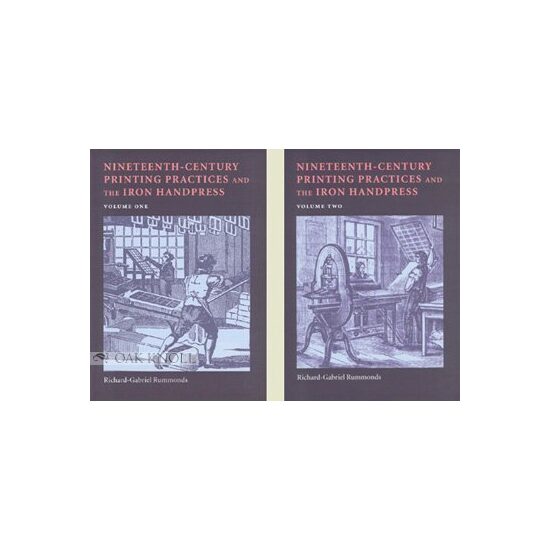Nineteenth-century Printing Practices and the Iron Handpress