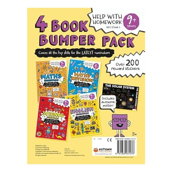 4 Book Bumper Pack 9+ (Help With Homework)