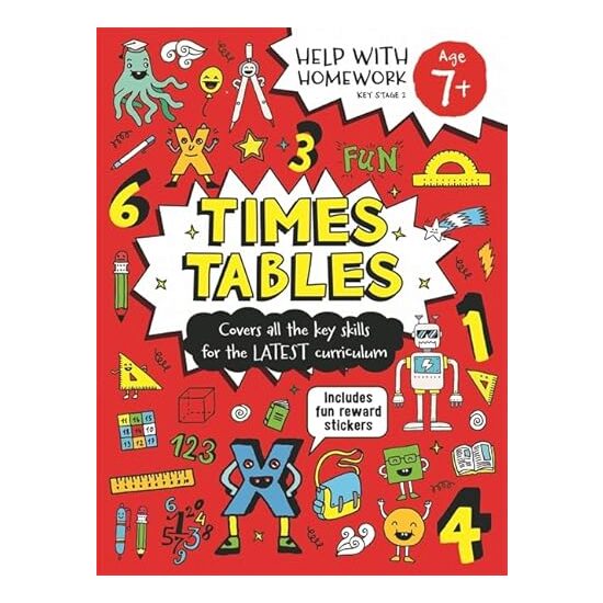 Help With Homework: Age 7+ Times Tables - Imagine 1