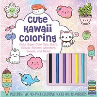 Cute Kawaii Coloring Kit, Chartwell Books