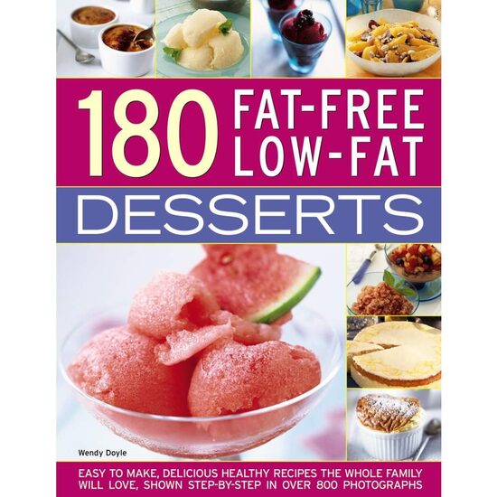 180 FAT-FREE LOW-FAT DESSERTS - Imagine 1