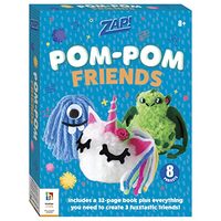 Hinkler Zap! Pop-Pom Friends Kit (8-12 Years)