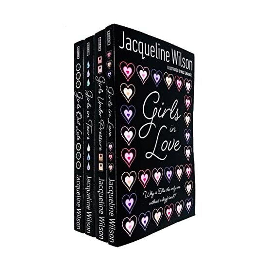 Jacqueline Wilson Girls Series 4 Books Collection Set