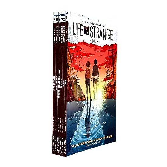 Life Is Strange Volume 1-6 Books Collection Set By Emma Vieceli(Dust, Waves, Strings, Partners In Time-Tracks, Coming Home & Settling Dust)