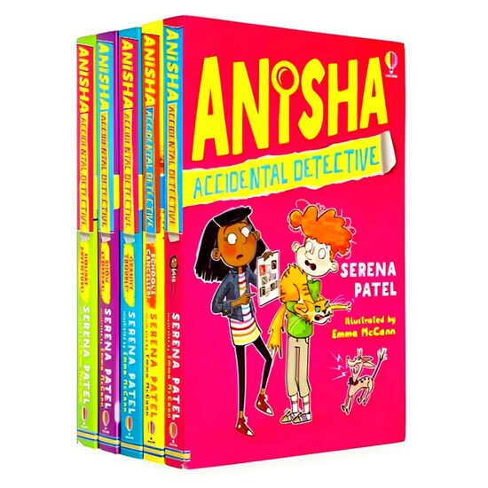 Anisha Accidental Detective Series 5 Books Collection