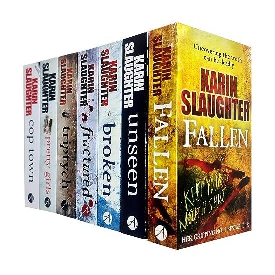Karin Slaughter Will Trent and Grant County 8 Books Collection Set