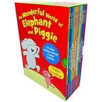 The Wonderful World of Elephant & Piggie Series 10 Books Collection Box Set, Mo Willems