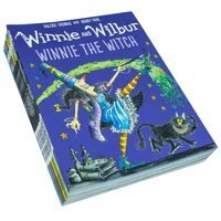 Winnie the witch and Wilbur Series 16 Books Bag Collection Set By Valerie Thomas Pack