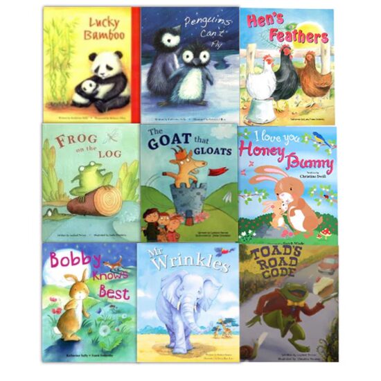 Alligator 9 Book Set Flat Picture Books Collection
