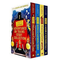 Adventures on Trains 4 Books Collection Box Set By M. G. Leonard & Sam Sedgman