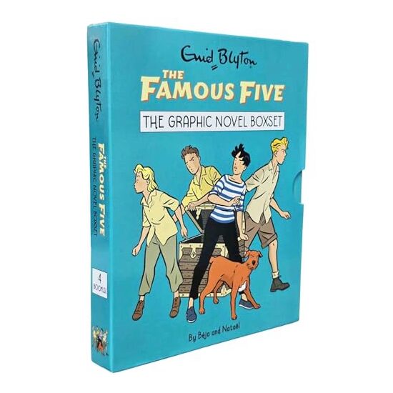 The Famous Five Graphic Novel 4 Books Collection Box Set