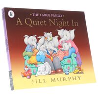 The Large Family Series, 5 Picture Books Collectable by Jill Murphy 