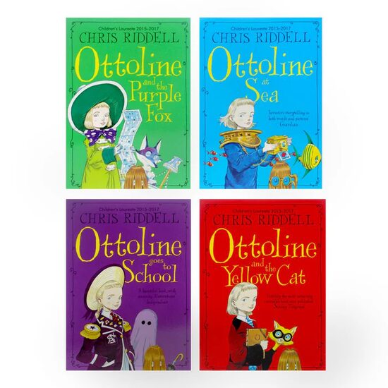 Chris Riddell Ottoline Collection 4 Books Set