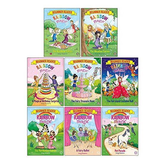 Rainbow Magic Beginner Readers 8 Books Collection Set