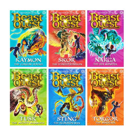 Beast Quest Series 3 by Adam Blade: 6 Books