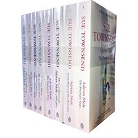 Sue Townsend Adrian Mole 8 Books Collection Set