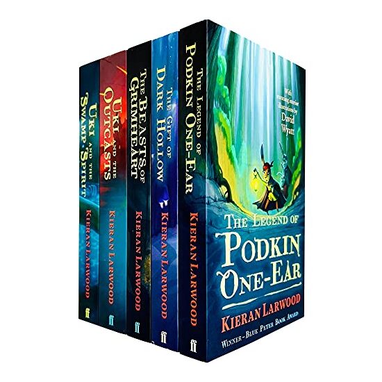 Five Realms Kieran Larwood Collection 4 Books Set