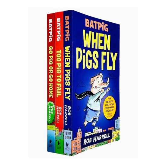Batpig Series 3 Books Collection Set