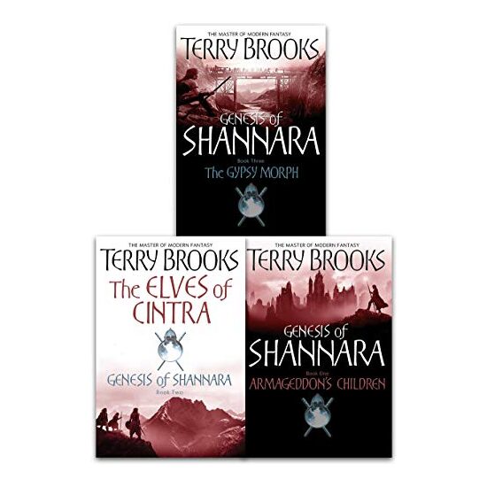 The Genesis of Shannara Series Terry Brooks 3 Books Collection Set (Armageddons Children, The Elves Of Cintra, The Gypsy Morph, Terry Brooks