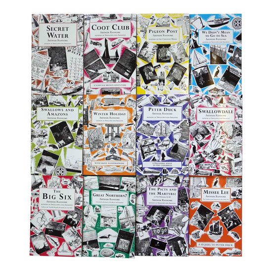 Swallows and Amazons Complete Collection 12 Books Set , Arthur Ransome