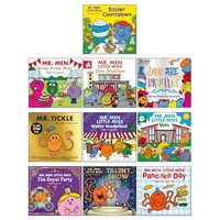 Mr. Men and Little Miss Picture 10 Books Collection Set