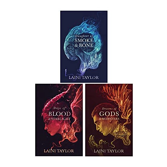 The Daughters Of Smoke And Bone Trilogy 3 Collection Books Set By Laini Taylor - New Covers