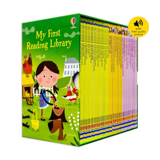 My First Reading Library - 50 Book Collection Box Set, Usborne - Imagine 1
