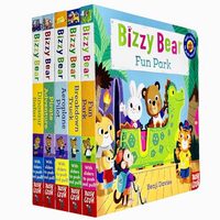 Bizzy Bear Series 5 Books Collection Bundle Set
