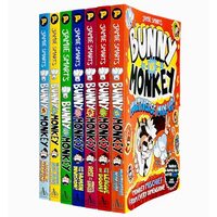 Bunny vs Monkey 7 Books Collection Set By Jamie Smart