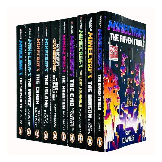 Official Minecraft Novels - 10 Books Collection Set, Jason Fry