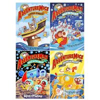 Adventuremice Series By Philip Reeve & Sarah McIntyre 4 Books Collection Set