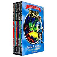 Beast Quest Early Reader 6 Books Collection Set, Adam Blade