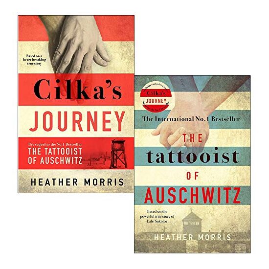 Heather Morris Collection 2 Books Set (Cilka's Journey, The Tattooist of Auschwitz)